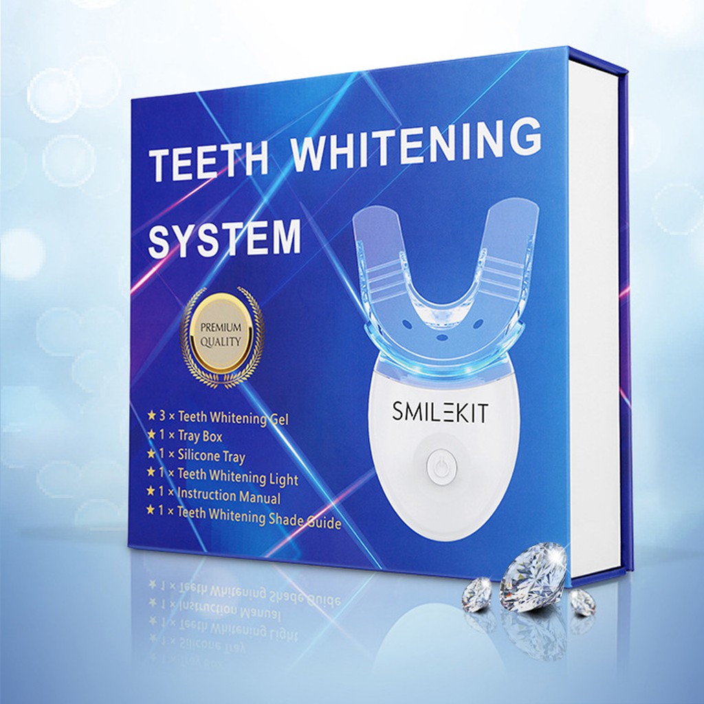 Bộ kít trắng răng tặng kem 3 gel làm trắng TR386