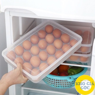 Khay đựng trứng/hộp lưu trữ trứng 24 ngăn trong tủ lạnh