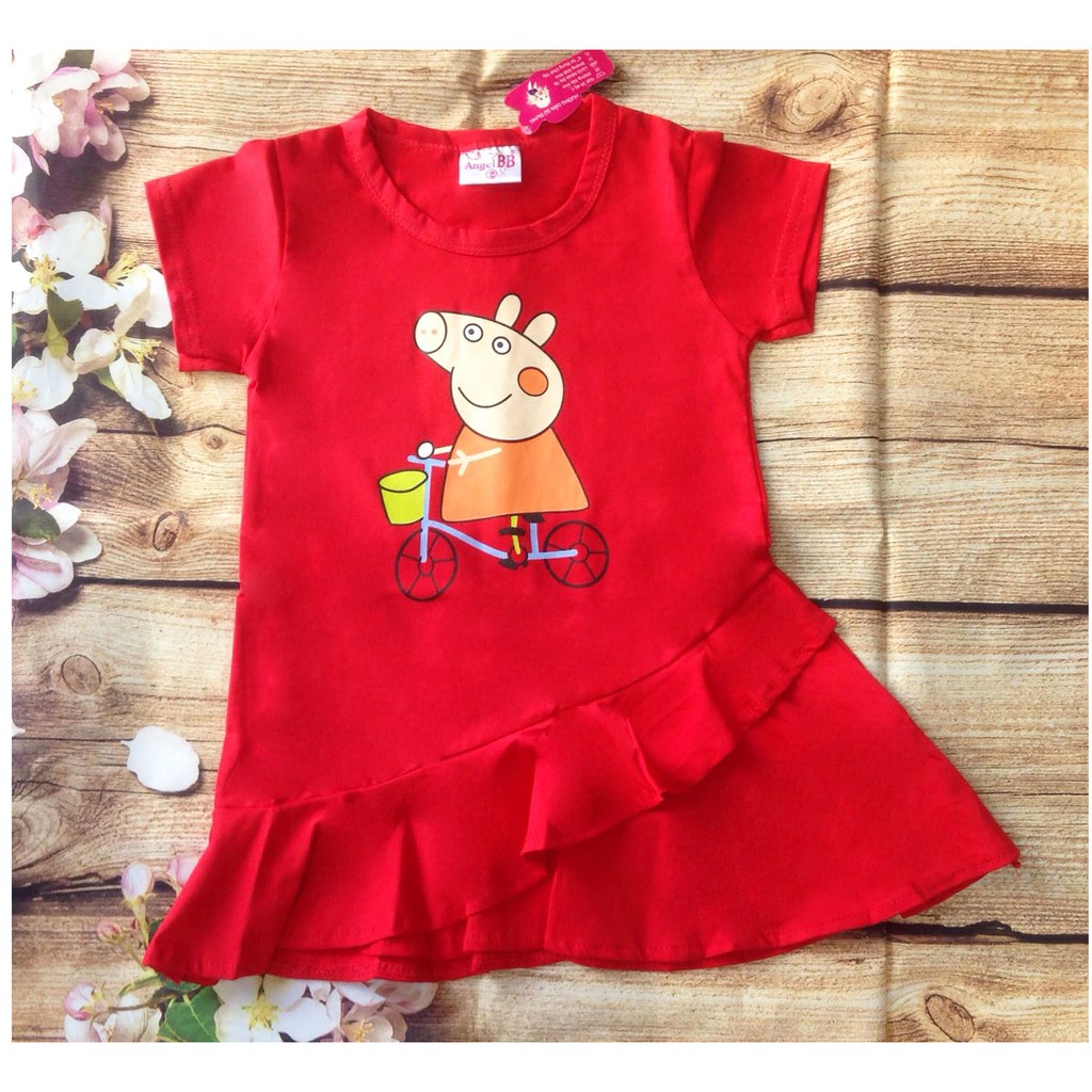 ĐẦM THUN PEPPA PIG BÉ GÁI