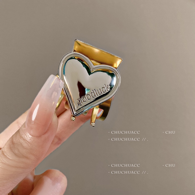 Kẹp Tóc Hình Trái Tim Đáng Yêu Cho Nữ