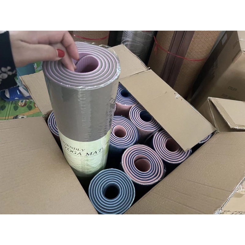 THẢM TẬP YOGA, TẬP GYM TPE CAO CẤP CHỐNG TRƠN TRƯỢT