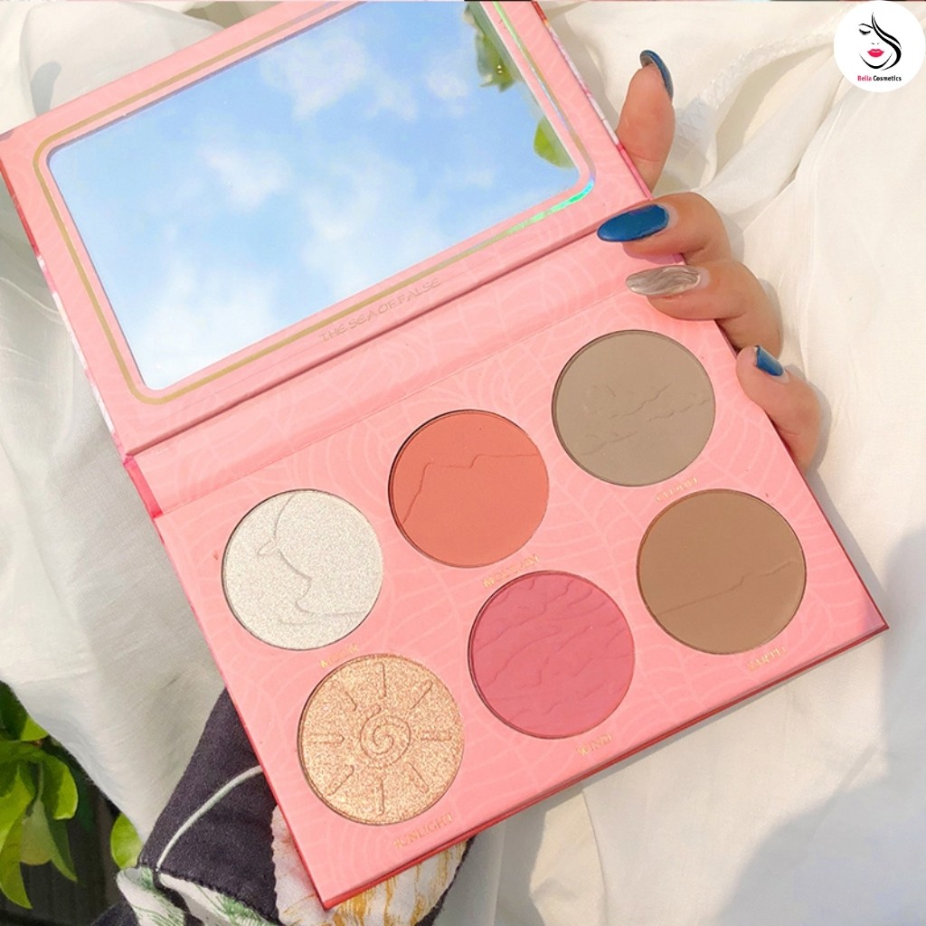 Phấn Má Hồng Sweet Mint 6 Ô Kèm Nhũ Và Tạo Khối Chính Hãng | BigBuy360 - bigbuy360.vn