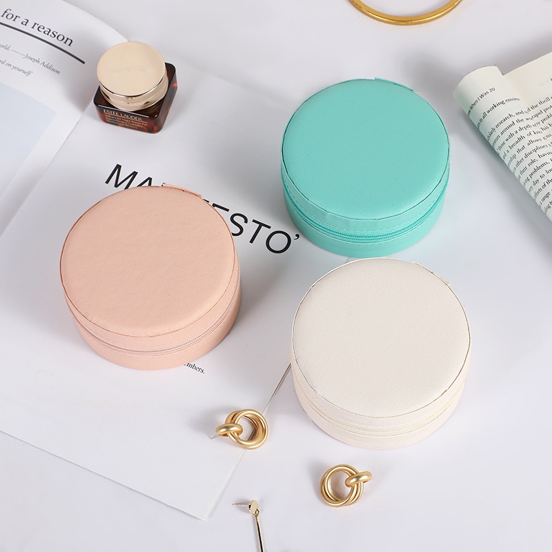 Hộp Đựng Trang Sức Bằng Da Có Thể Mang Đi Tiện Dụng Và Bền