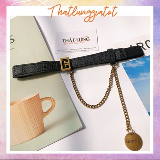 Đai váy thun, dây belt cho nữ để nịt đầm bản nhỏ 2cm DV044 - Thắt Lưng Giá Tốt