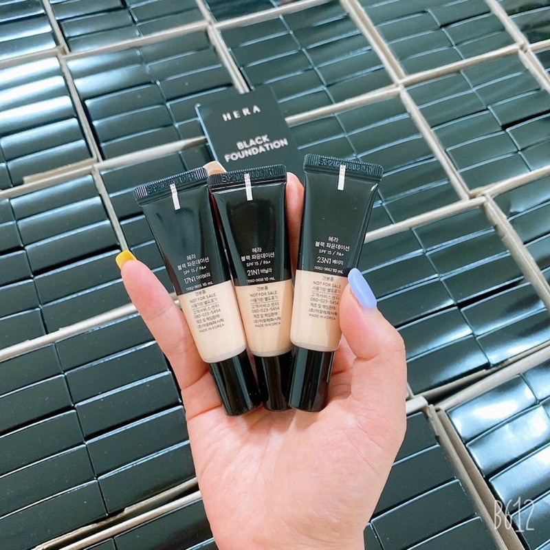KEM NỀN BLACK HERA FOUNDATION 10ML x 3 | BigBuy360 - bigbuy360.vn