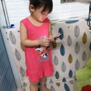 Váy đũi đuôi cá sai nhỡ cho bé