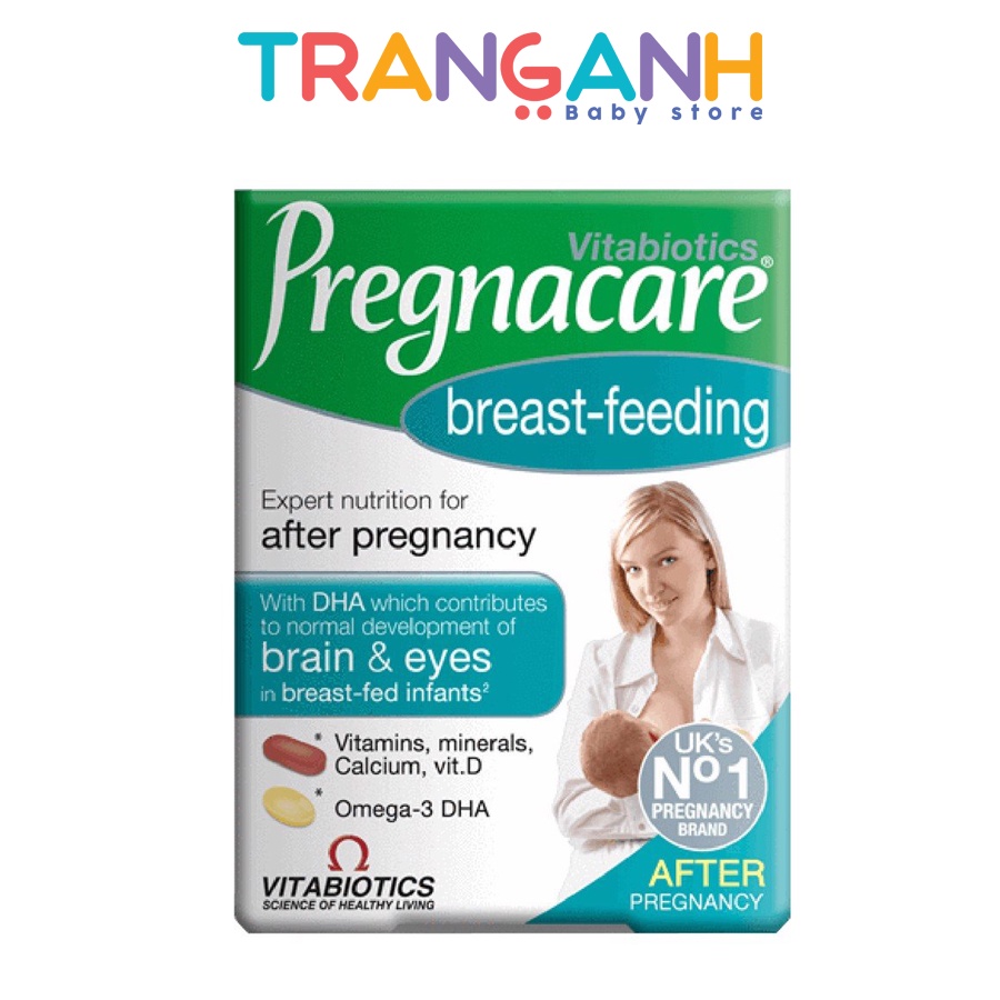 Vitamin Pregnacare breast feeding cho mẹ sau sinh