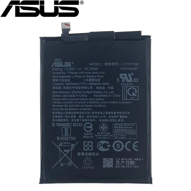 Pin Asus Zenfone Max Pro  / ZB602KL/ 5000mAh/ C11P1706Bảo hành đổi mới