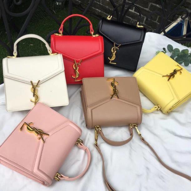 Túi chữ Y khoá xoay size 21 quai xách