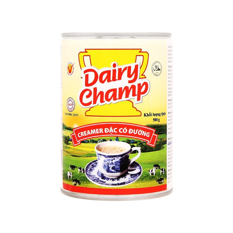 Sữa đặc có đường Dairy Champ lon 500gr