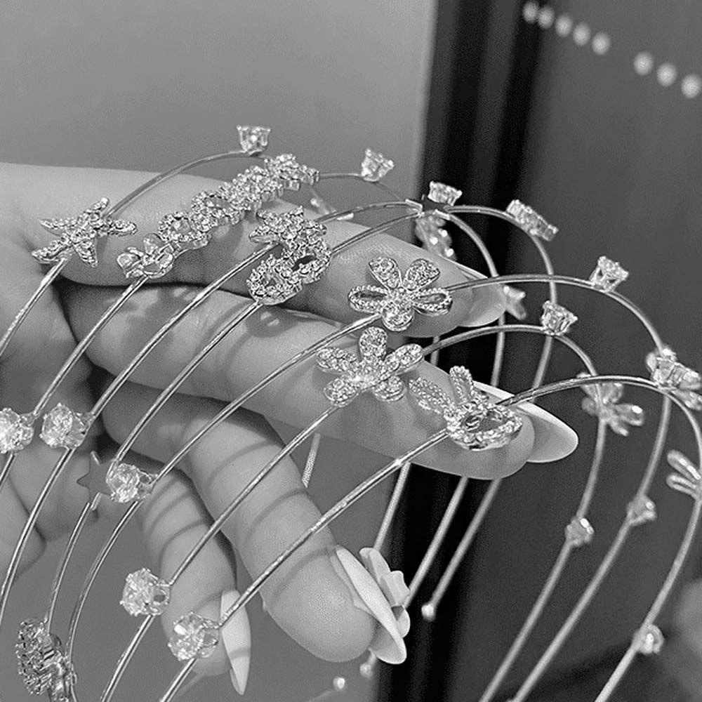 DANILO Băng Đô Cài Tóc Đính Nơ Xinh Xắn Cho Nữ