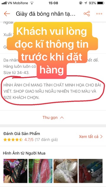 [GIAO MẪU NGẪU NHIÊN THEO MÀU KHÁCH CHỌN] Giày đá bóng nhân tạo [SALE] | BigBuy360 - bigbuy360.vn