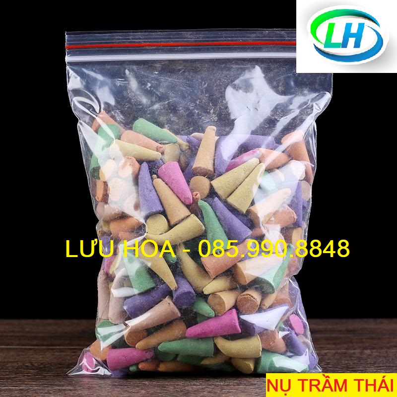 Nhang trầm hương hình nón cao cấp, Nụ trầm hương Thái Lan - Túi 250 nụ hương rất thơm