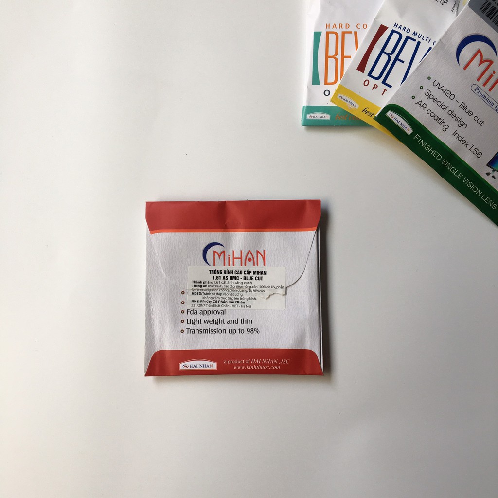 Tròng Kính Cận - Viễn - Loạn Cao Cấp Chống Tia UV, Phản Quang, Chống Xước, Chống Ánh Sáng Xanh Hàn Quốc | BigBuy360 - bigbuy360.vn