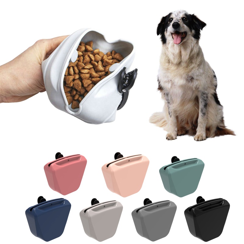 Túi Silicone Đựng Dụng Cụ Hỗ Trợ Huấn Luyện Chó