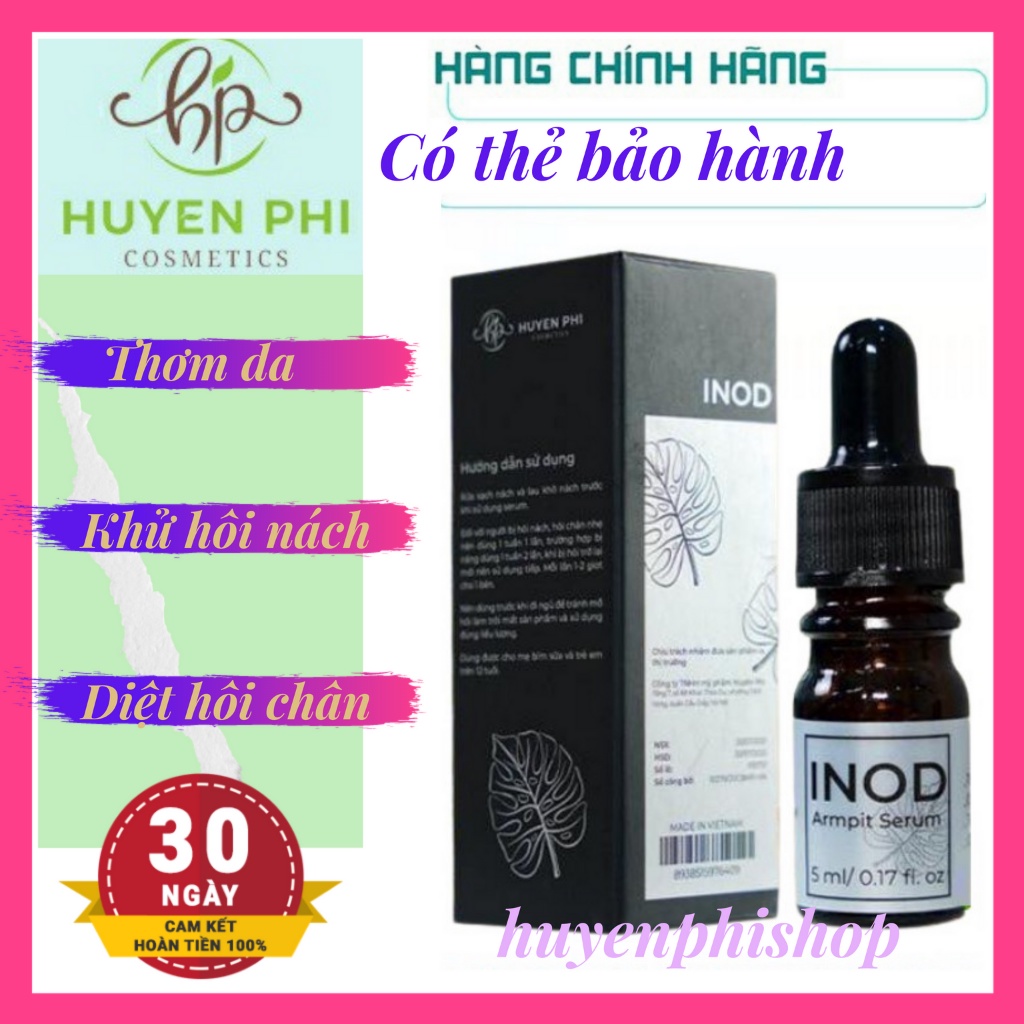 Serum INOD sạch hôi nách♥HÀNG CAO CẤP♥Serum INOD Huyền Phi khử hôi nách hôi chân hiệu quả