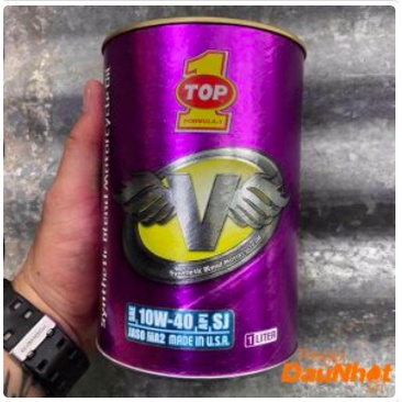 Dầu nhớt cho xe máy TOP 1 Super V 10w40 (bản mới) chuyên dụng xe côn tay, xe số