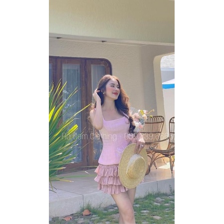 [ 𝐅𝐑𝐄𝐄 𝐒𝐇𝐈𝐏 ]  SÉT ÁO DẠ SỌC MIX CV TẦNG SIÊU XINH ÁO DẠ MỎNG QC SỊN SÒ HÀNG L1