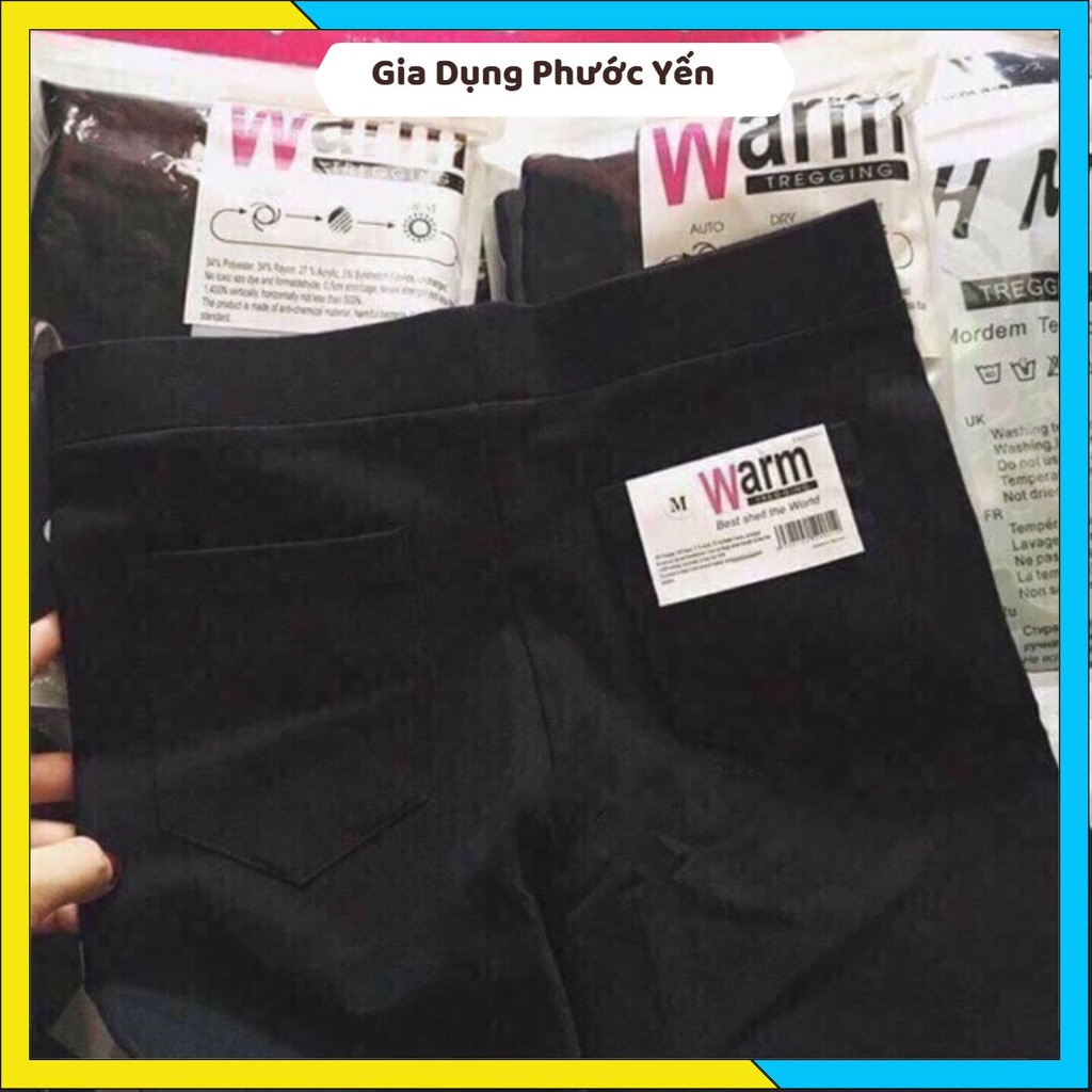Quần legging Warm túi zip hồng