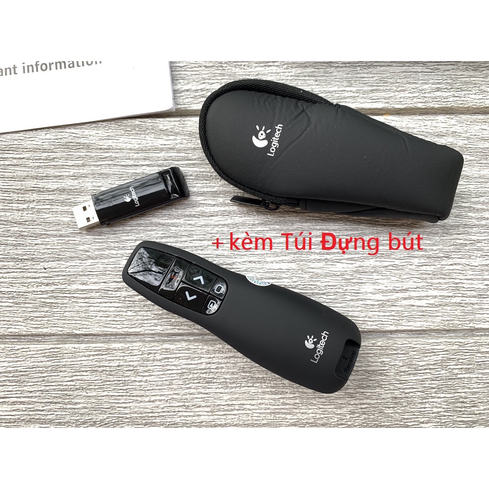 Bút trình chiếu Logitech Wireless Presenter R400