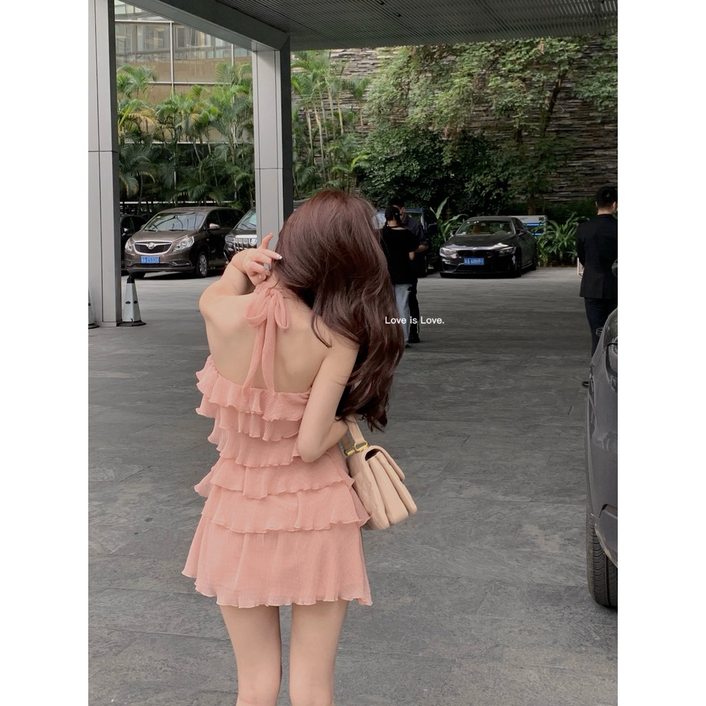 Jane Đầm yếm voan tầng Mirabelle Dress