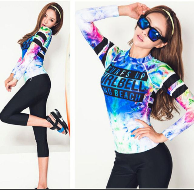 Set đồ bơi dài tay hàng đẹp cho nữ - BN001 | BigBuy360 - bigbuy360.vn