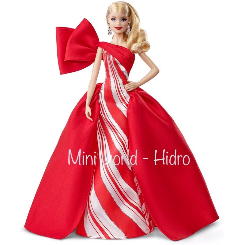 Búp bê 2019 2017 2018 2020 Holiday Barbie Doll model muse chính hãng