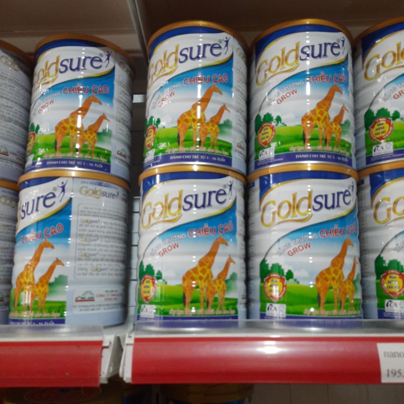 Sữa Goldsure 900g đầy đủ các dòng