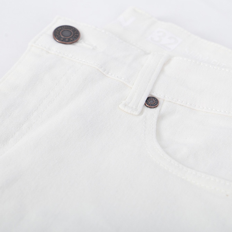 Quần jean Nam Owen Slim Fit màu Trắng - QJSL23953