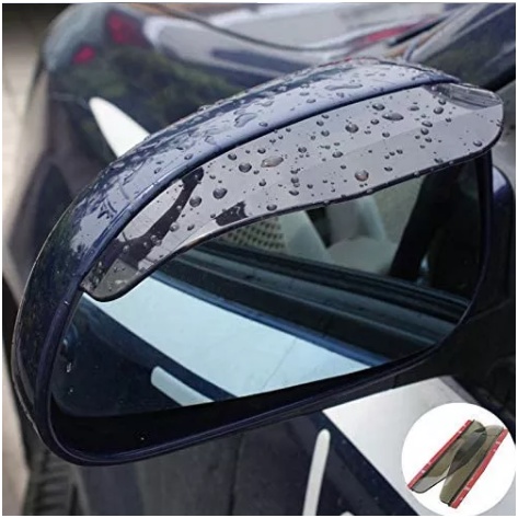 Gương Chiếu Hậu Bằng Sợi Carbon Chống Nước Mưa Tiện Dụng Cho Xe Hơi