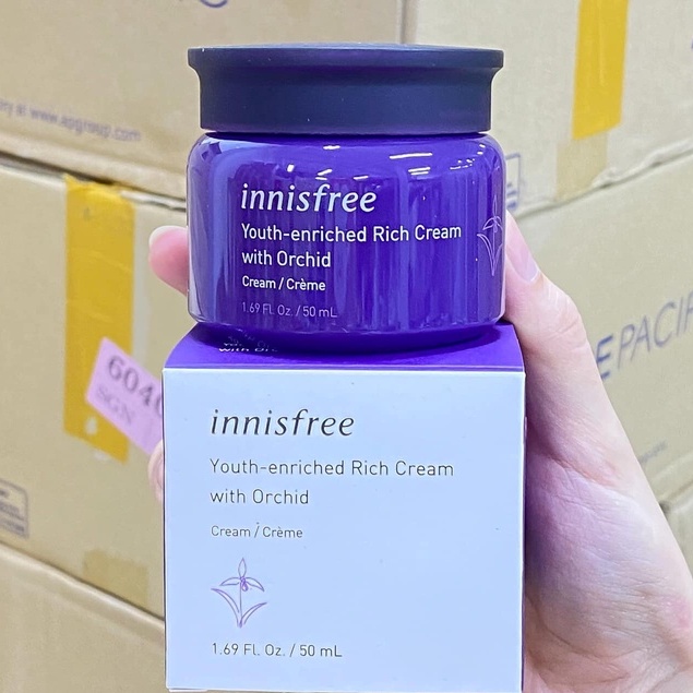 Kem Dưỡng Innisfree Youth-Enriched Cream With Orchid 50ml