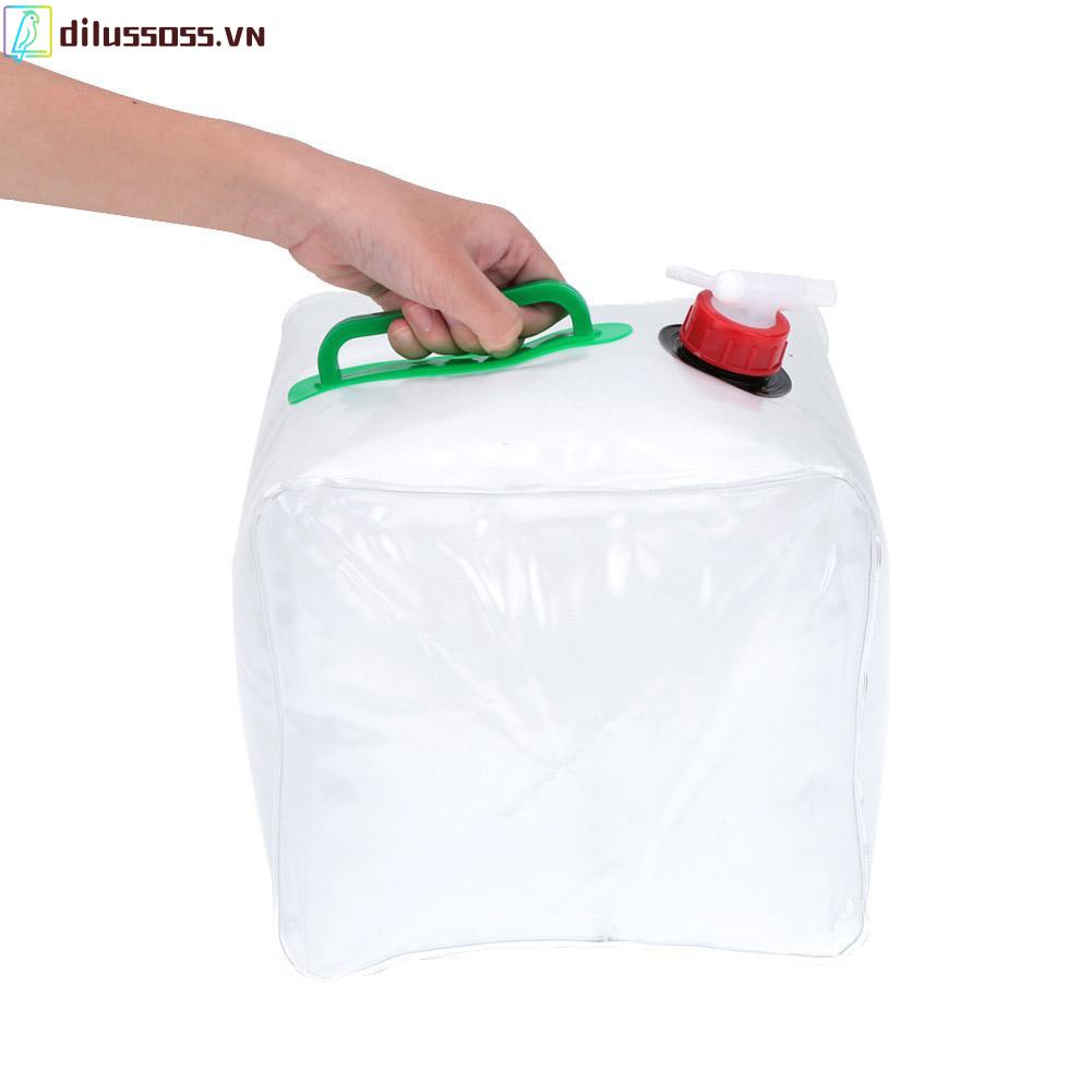 Túi đựng nước 20L có thể gấp gọn thích hợp cho các hoạt động ngoài trời