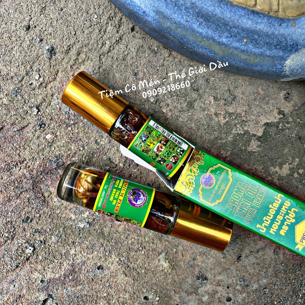 Dầu lăn 29 vị thảo dược Otop - Premium Aroma Thai Oil - Dầu nội địa thái lan