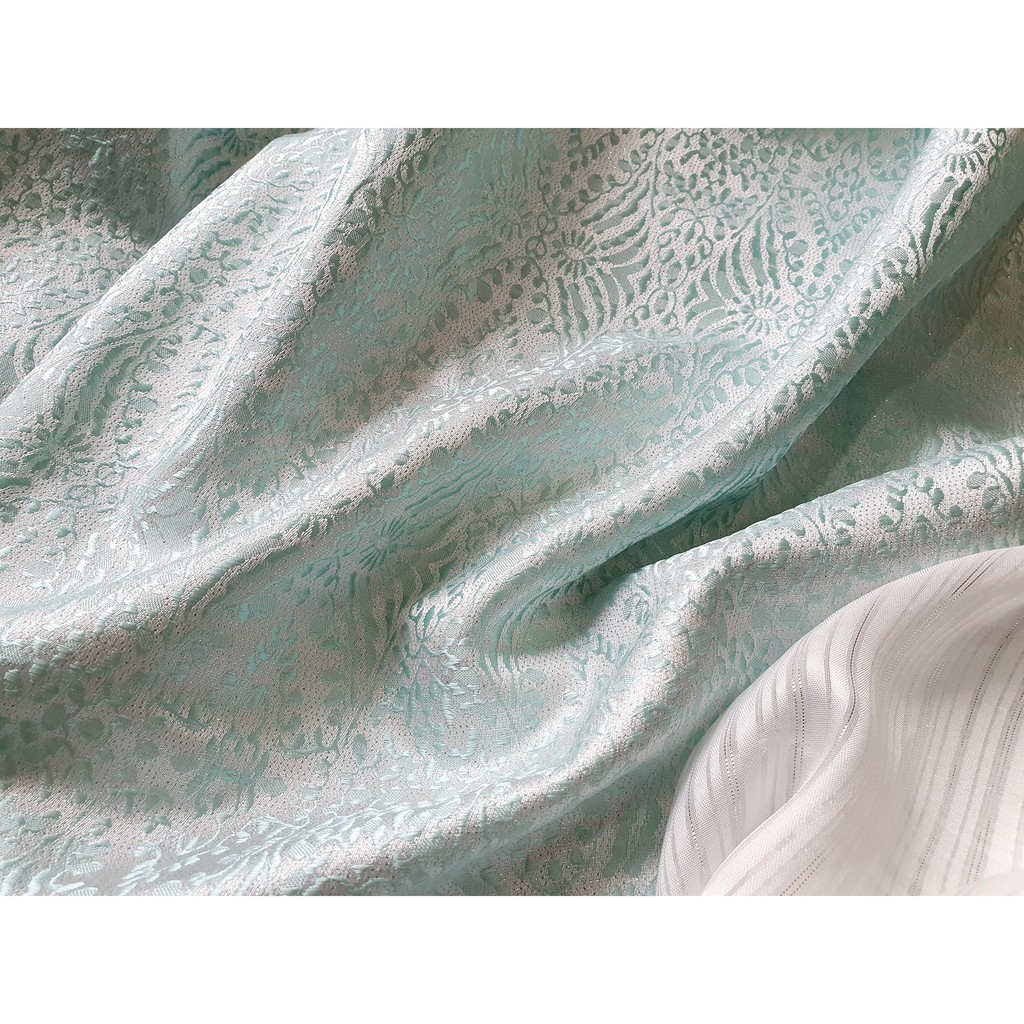 Vải gấm tafta ( xanh bạc hà, hồng dâu )