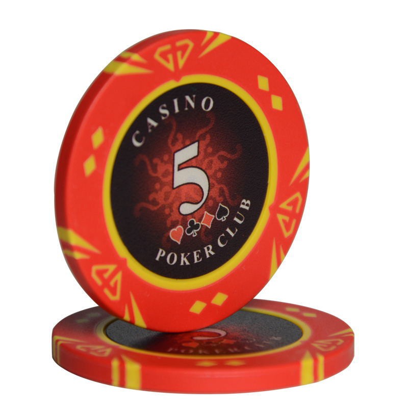 Chip poker có số ( phỉnh poker ) chất nhựa cao cấp PK 3