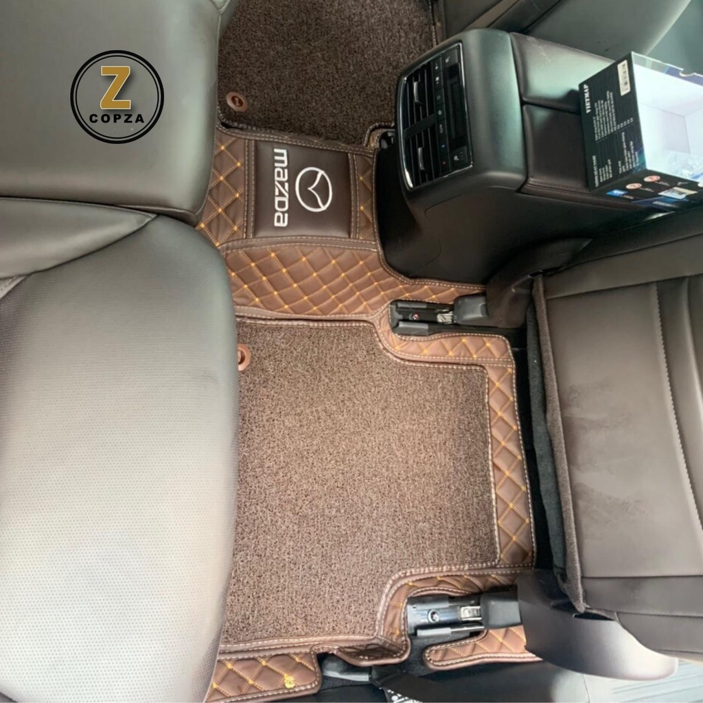 Thảm Lót Sàn Ô Tô 6D COPZA Dành Cho Xe MAZDA 5 Chỗ Thiết Kế Sang Trọng Cách Âm Cách Nhiệt Bảo Vệ Sàn Xe Hiệu Quả