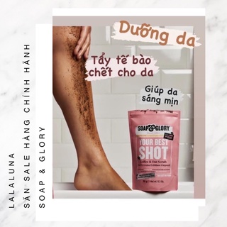 Bịch tẩy da chết Caffe Soap & Glory 180g