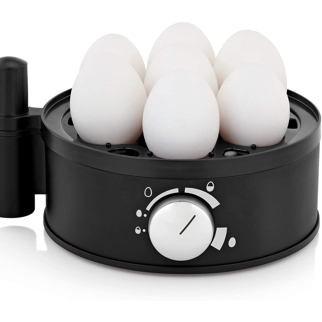 Máy luộc trứng WMF Stelio có 7 khay tiện lợi, điều chỉnh chính xác độ mềm cứng của trứng