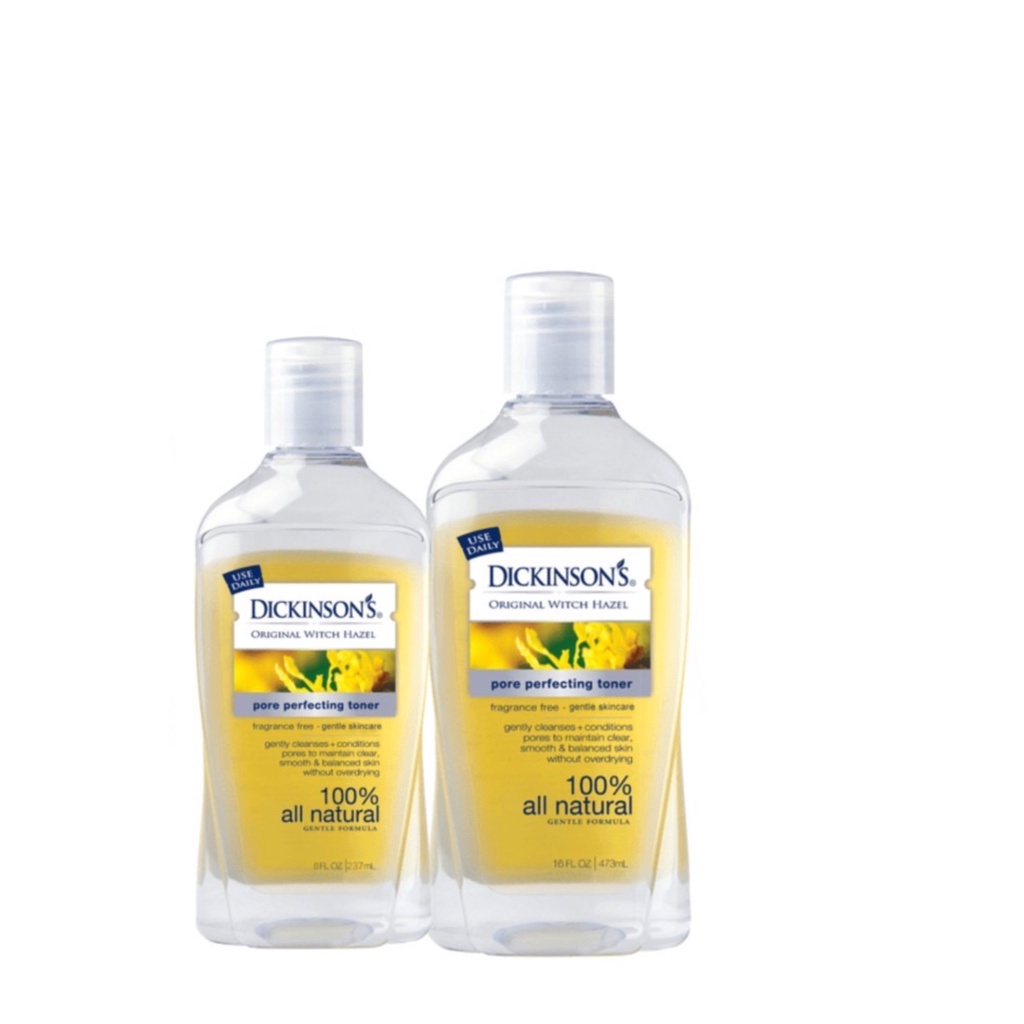 [CH- Chĩnh Hãng] Nước hoa hồng Dickinson 's original witch hazel pore perfecting toner 237ml