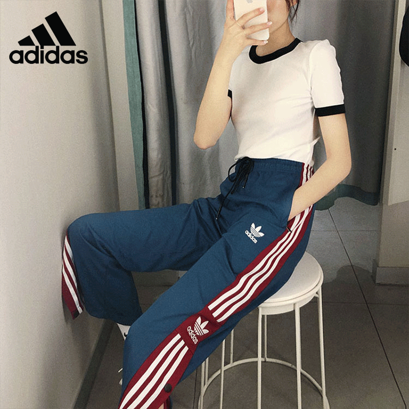 Quần Thể Thao Adidas Dáng Rộng Thoáng Khí Thời Trang Mùa Hè Cho Nam Và Nữ
