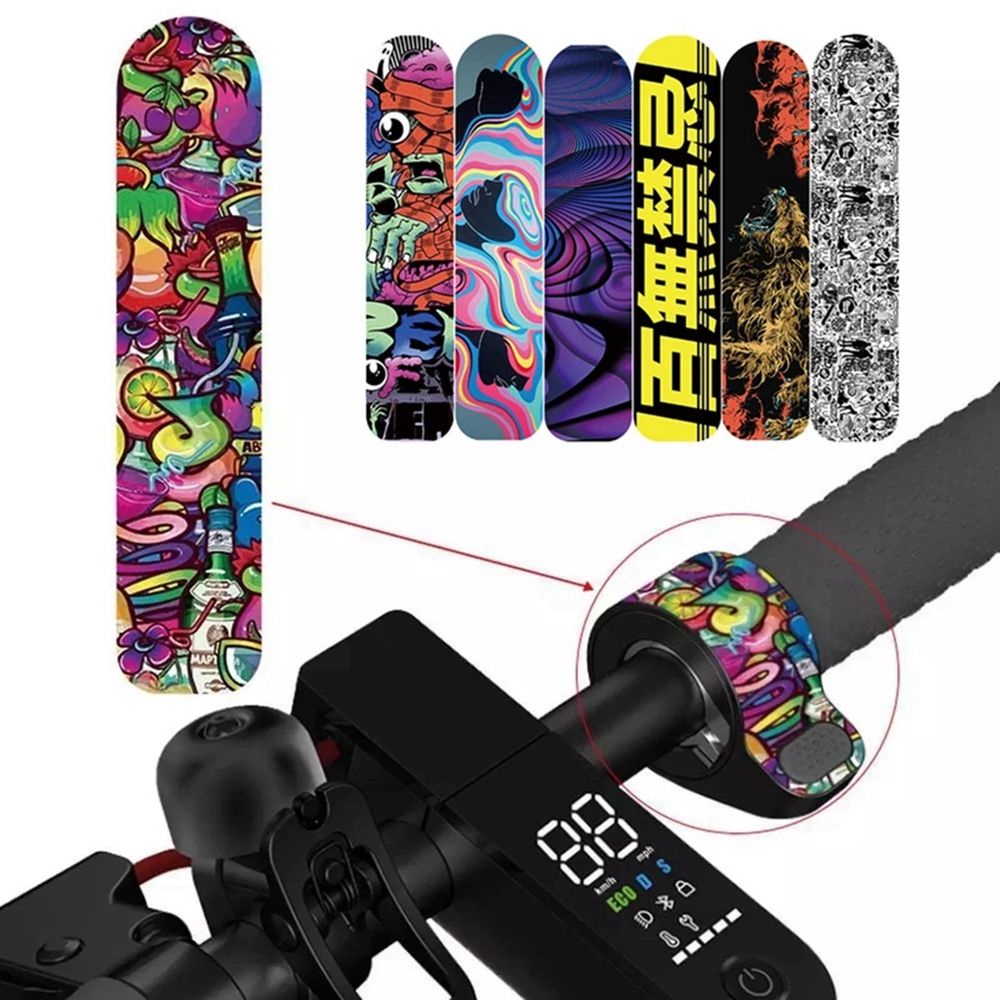 Nhãn Dán Trang Trí Xe Scooter Thiết Kế 16 Kiểu Độc Đáo 13.5*3cm G30