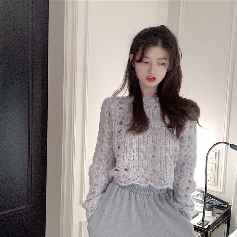 [Hàng hóa mới] Thiết kế áo len dệt thời trang Hàn Quốc phong cách đan