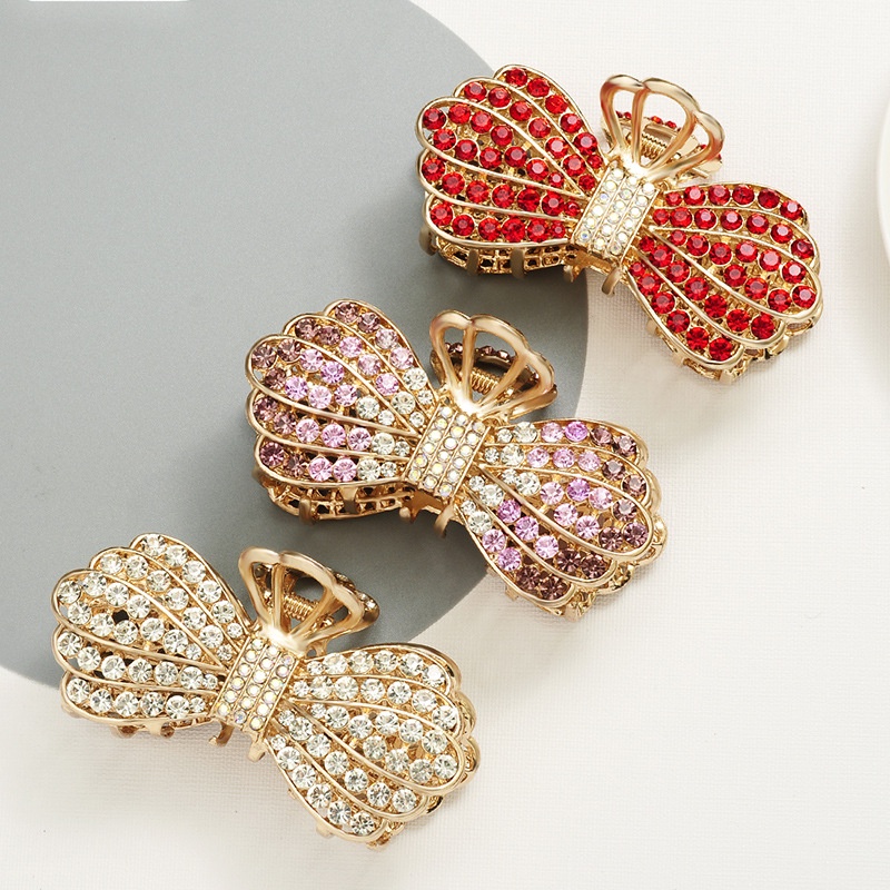 Kẹp Tóc Hình Hoa Đính Đá Phong Cách Thời Trang Hàn Quốc