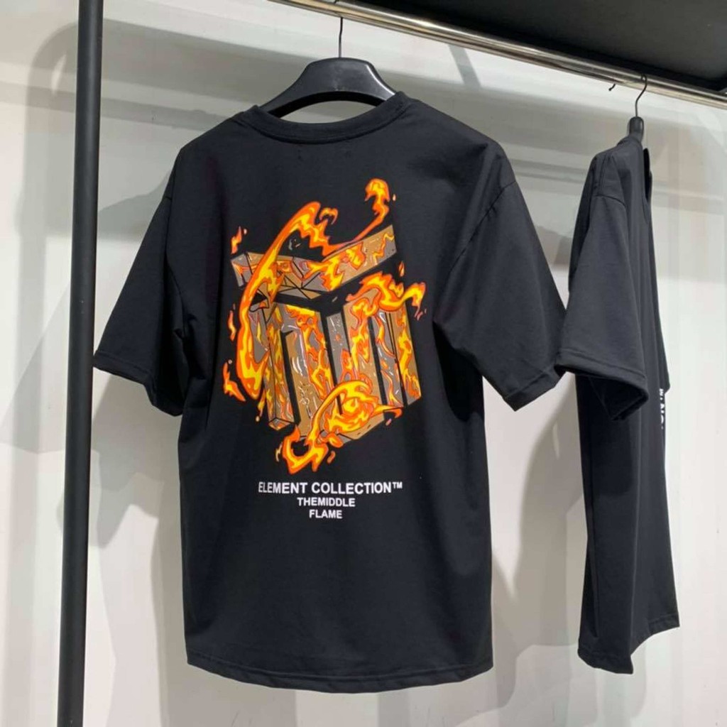 Áo thun The Middle Mệnh Hỏa, hình in to và cực đẹp, có size to, phong cách Unisex AL27