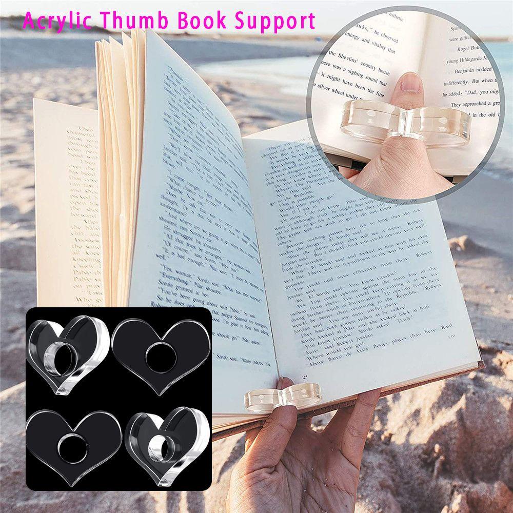 PISTA Giá Đỡ Sách Mini Hình Trái Tim Xinh Xắn