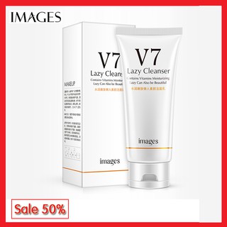 [RẺ VÔ ĐỊCH] Sữa rửa mặt trắng da Lazy Clanser V7