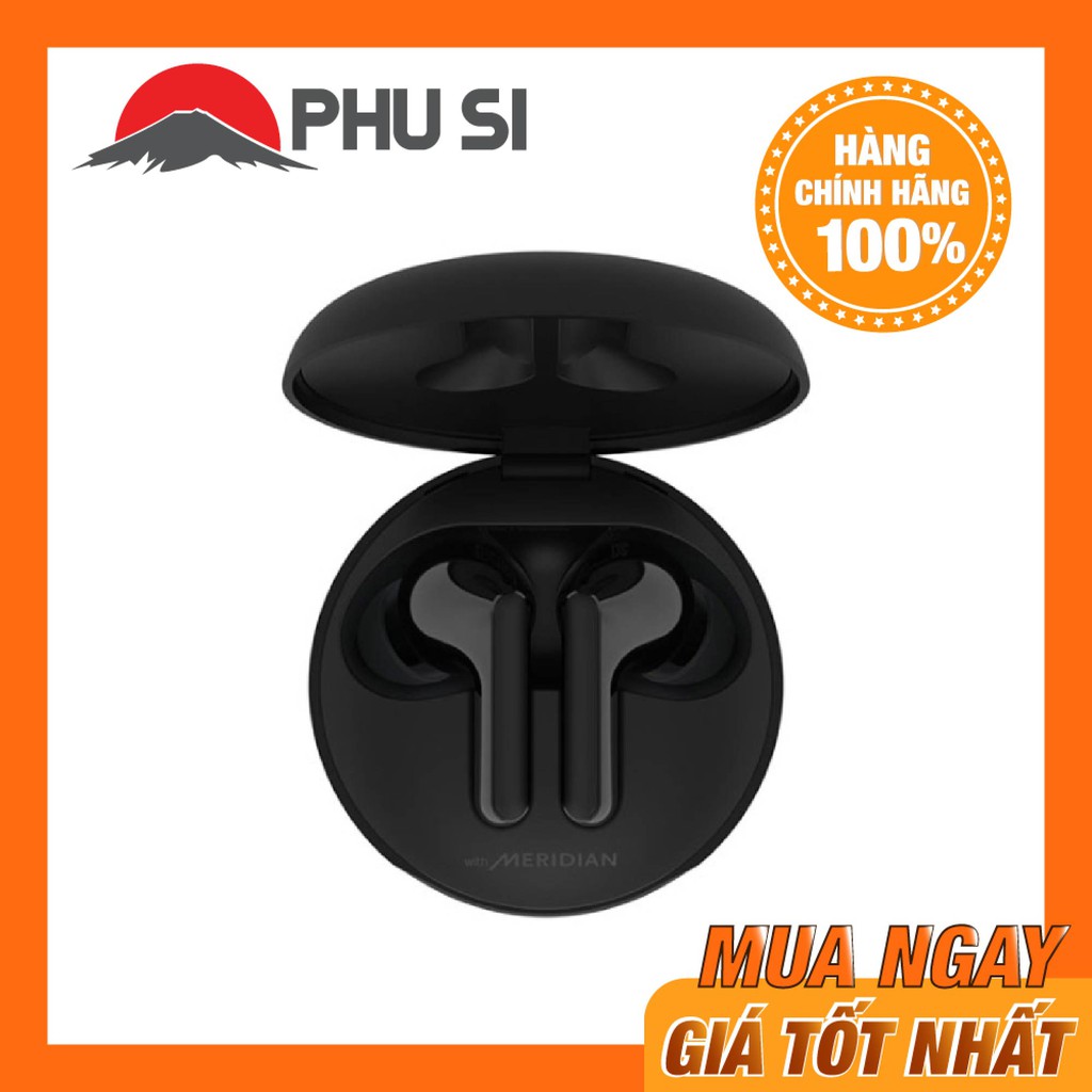 Tai nghe Bluetooth True Wireless LG HBS-FN4 - Hàng Chính Hãng - Màu đen