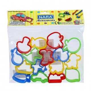 Bộ Khuôn Nặn Đất Sét Kiddy Clay 11SM