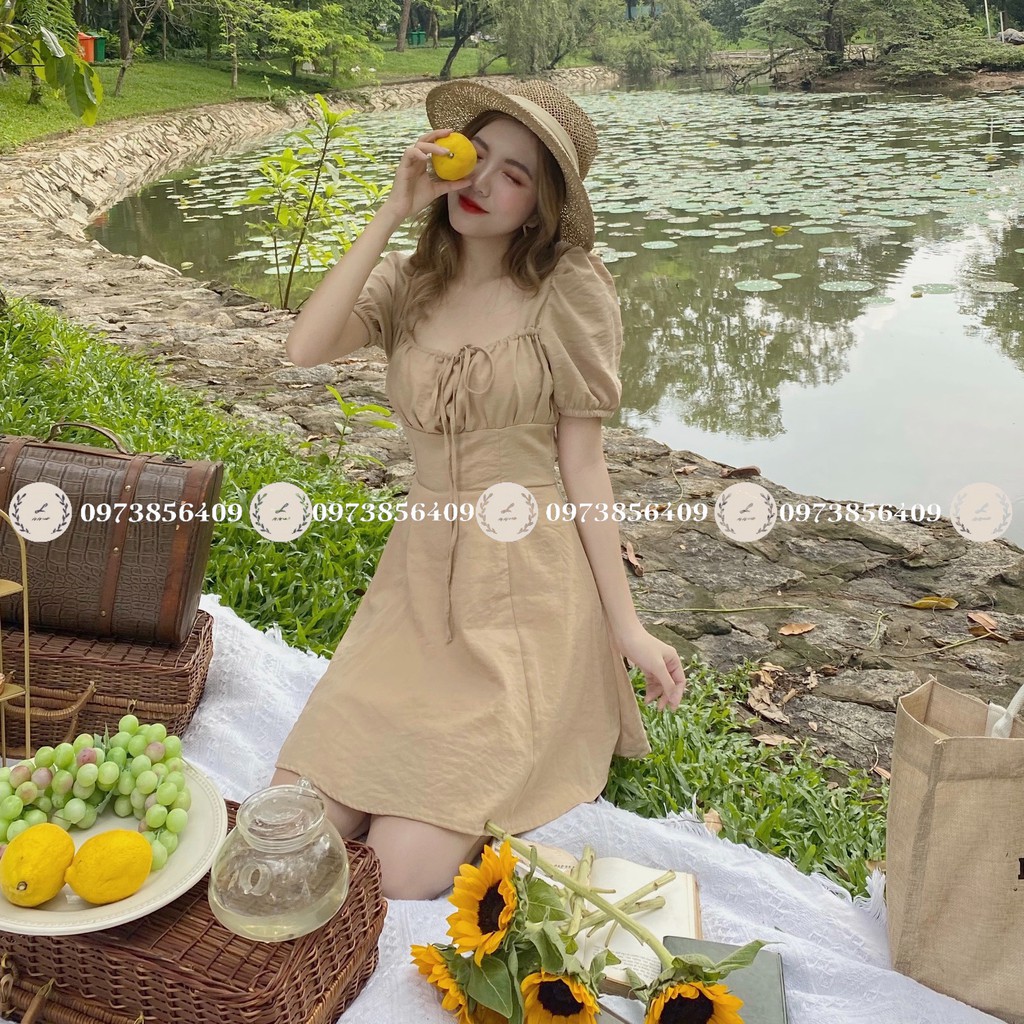 Ura jumpsuit 2 màu đen/nâu (có bigsize)