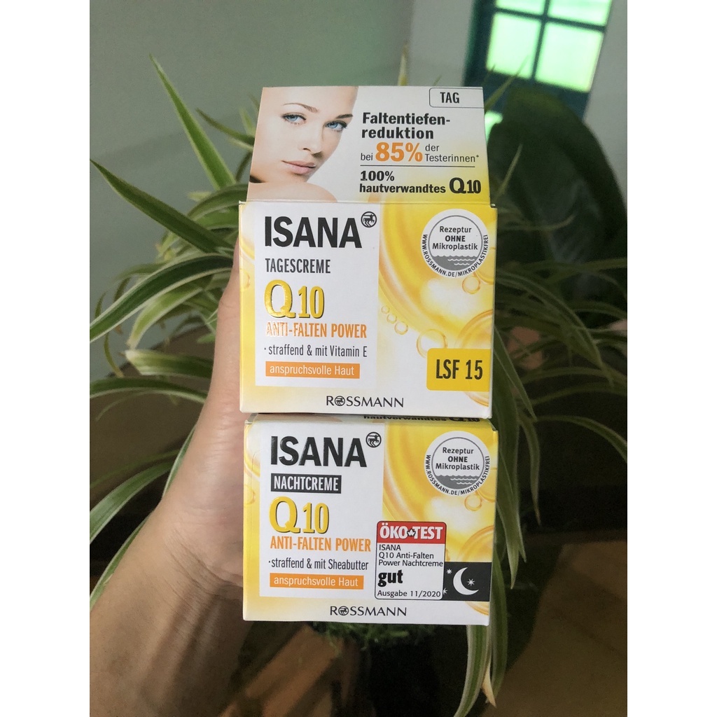 Kem dưỡng da chống lão hóa Isana Q10